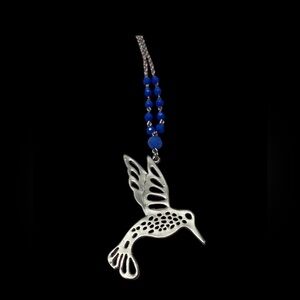 Unique Vintage hummingbird necklace